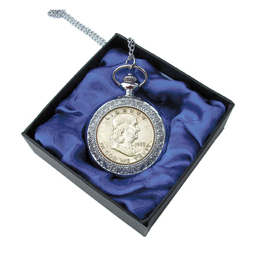 half dollar pocket watch