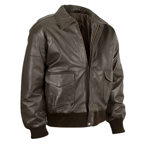 Burk's Bay Men's Brown Lambskin Bomber Jacket
