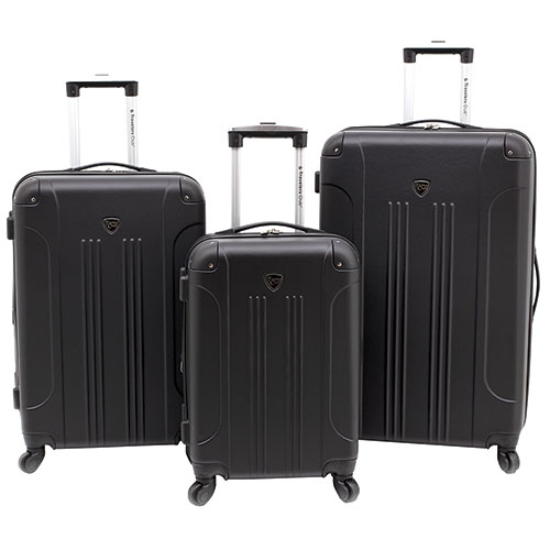 Travelers Club 3-Piece Chicago Luggage Set
