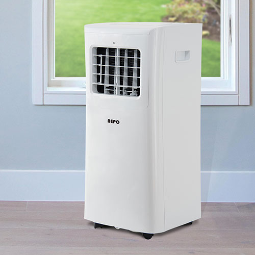 White NEPO NPP-O110C Portable Air Condition 1