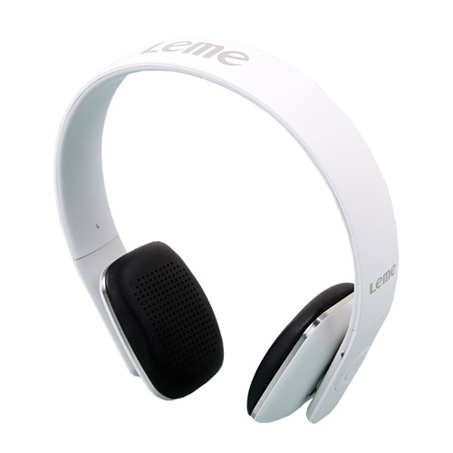 White Leme EB20A Bluetooth Headphones