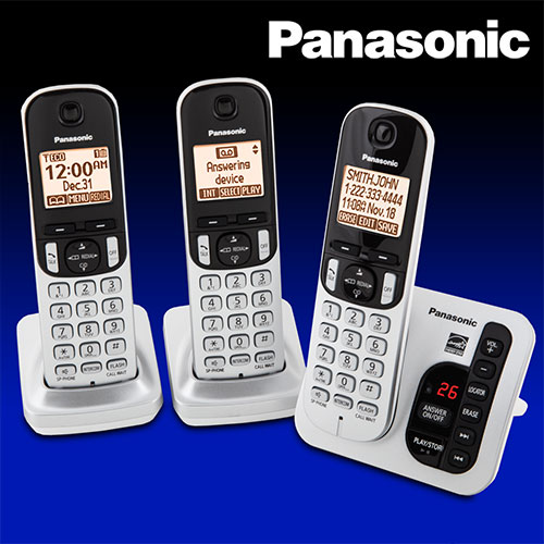 Panasonic C223 3 Headset Phones
