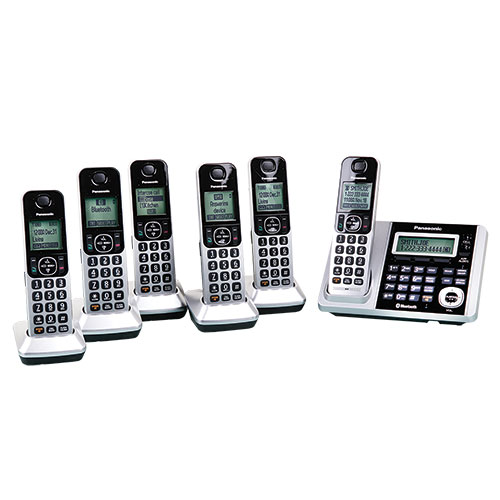 Panasonic 6-Handset Cordless Phone System