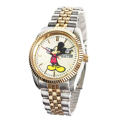 Mickey Mouse Two-Tone Watch