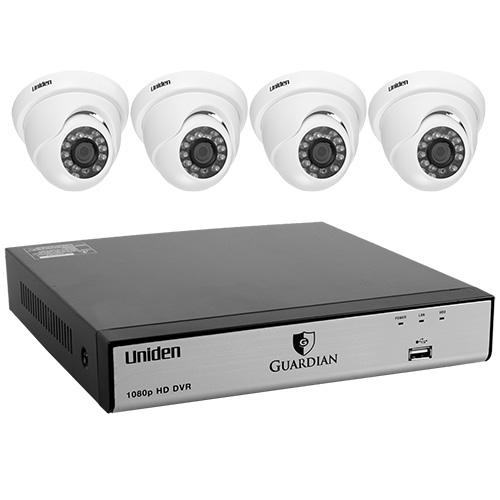 Uniden G7404D 4 Channel DVR Security System