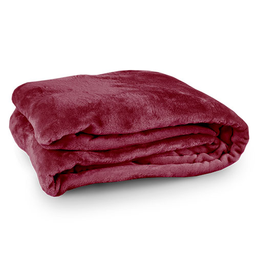 Northpoint Trading Burgundy King Blanket