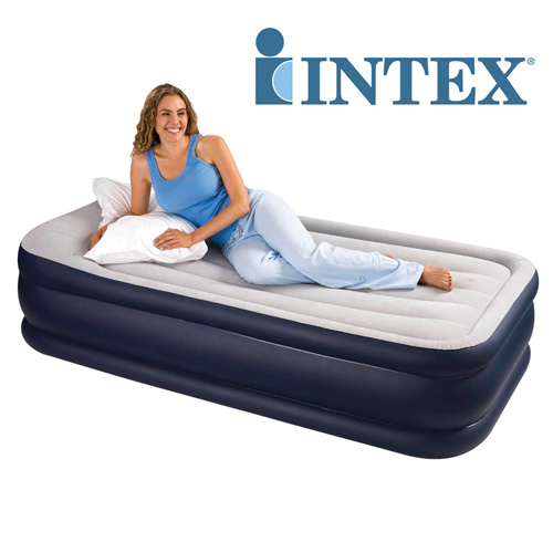 Intex 19 inch Raised Air Bed - Twin