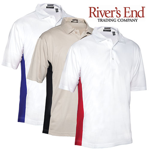 Rivers End Two-Toned Polo Shirts