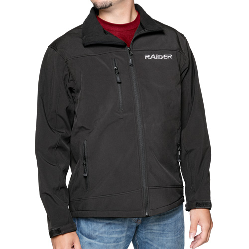 Mossi Men's Black Soft Shell Jacket