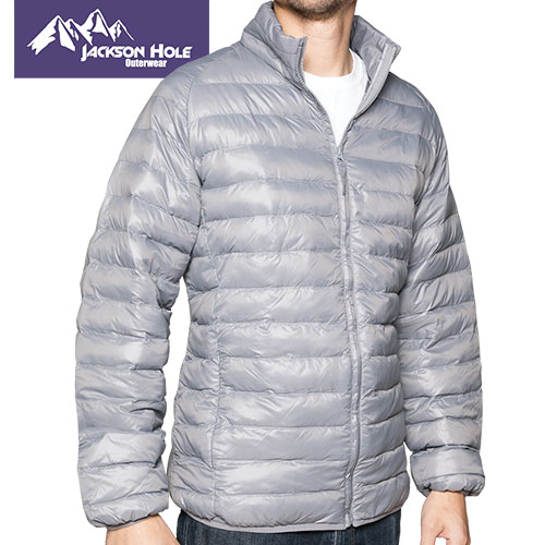 Jackson Hole Men's Charcoal Puffer Jacket