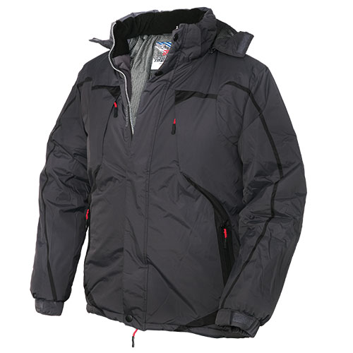 Truppa Men's Black Parka Jacket
