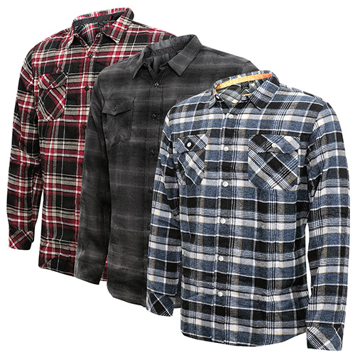 Burnside Men's Flannels - 3 Pack