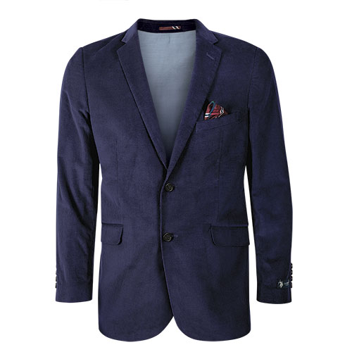 US Polo Men's Navy Corduroy Sport Coat