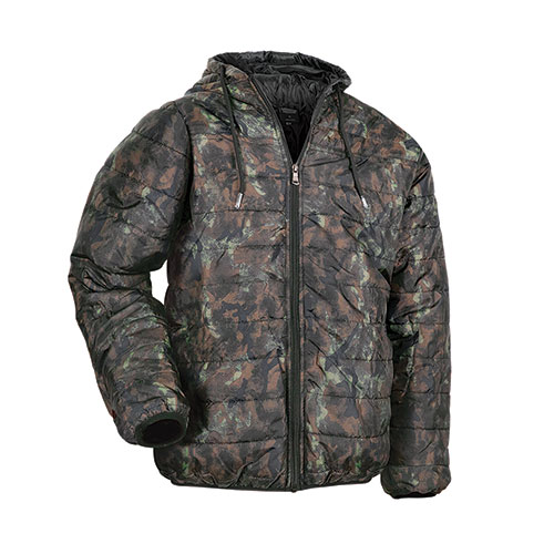 Truppa Men's Olive Camo Lightweight Puffer Jacket