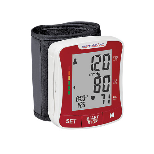 SmartHeart Auto Blood Pressure Wrist Monitor