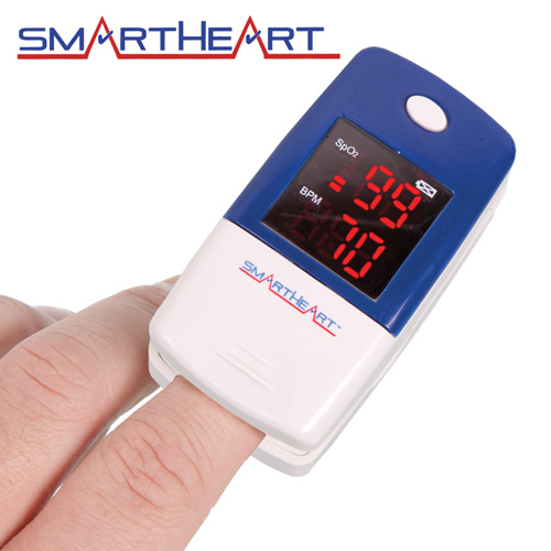 heart beat in oximeter