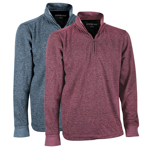 Fourcast Men's 1/4 Zip Sweaters - 2 Pack