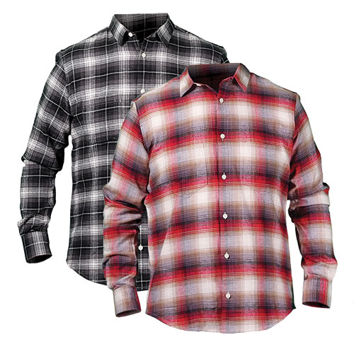 Chambray Men's Flannels - 2 Pack