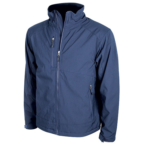 Storm Creek Men's Navy Polyester Tucker Jacket