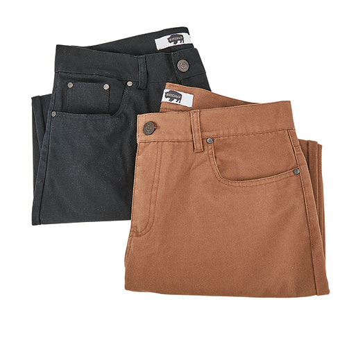 Buffalo Canvas Men's Work Pants - 2 Pack