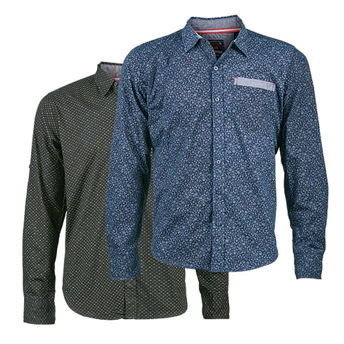 Red Rhino Men's Long-Sleeve Shirt - 2 Pack