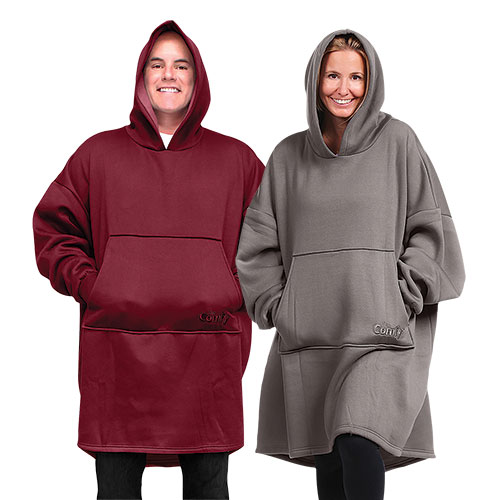 The Comfy Hoodie Wearable Blanket 2 Pack Heartland America