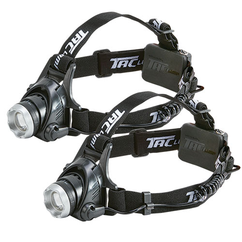 Bell and Howell TacLight Headlamp - 2 Pack