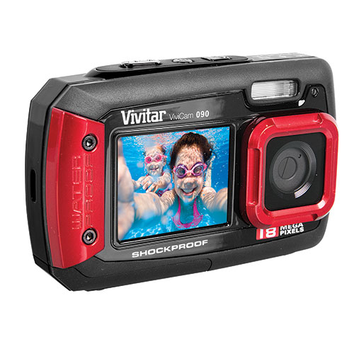 Vivitar Waterproof Shockproof Dual Camera
