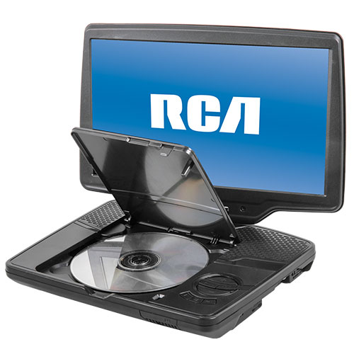 RCA 10inch Portable DVD Player with Swivel Screen