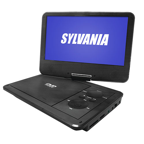 Sylvania SDVD9019 Swivel Portable DVD Player