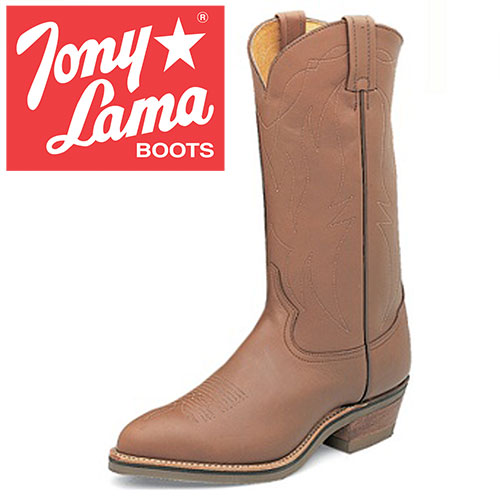 Tony Lama Natural Retan Boots