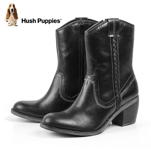Hush Puppies Waterproof Boots - Black
