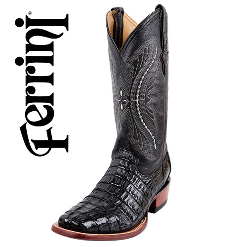 Ferrini Tail-Cut Caiman Boots