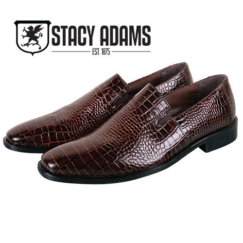 Stacy Adams Galindo Slip-Ons - Cognac