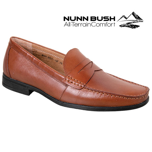 Nunn Bush Penny Loafers - Cognac