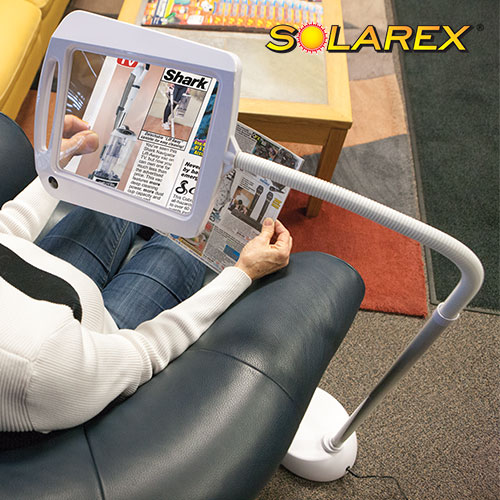 Open Box Solarex 5X Magnifier Lamp
