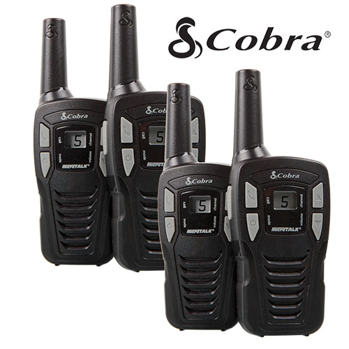 Open Box 2 Pair Cobra 16-Mile GMRS Radios