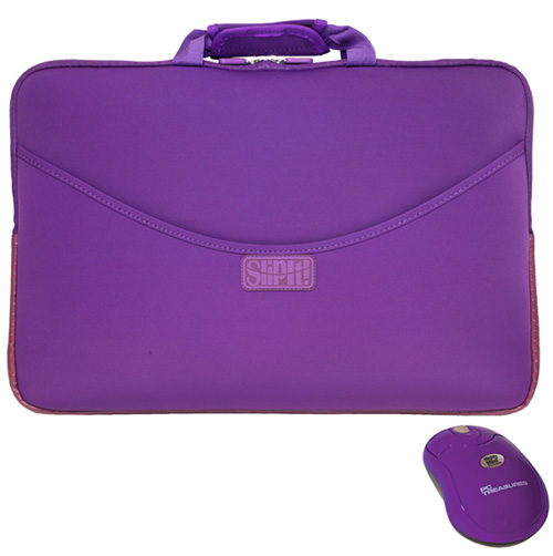 SlipIt 17 Inch Case with Mighty Mini Wireless Mouse