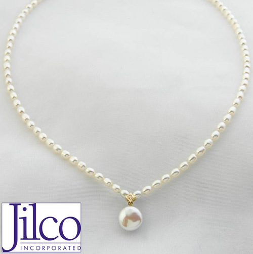 Diamond & Pearl Necklace