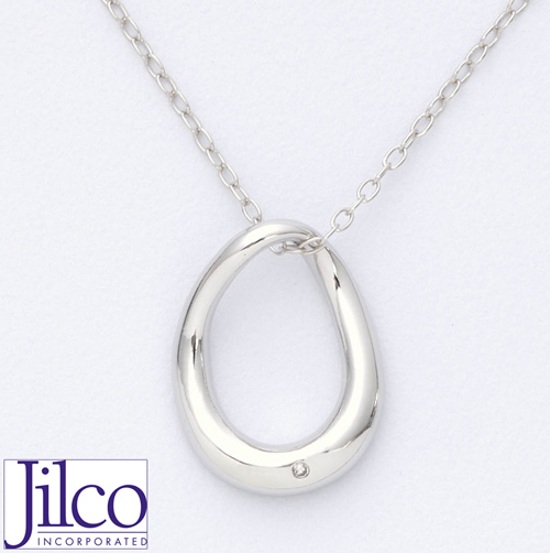 Diamond Freeform Necklace