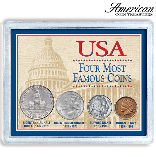 USA Four Most Famous Coins