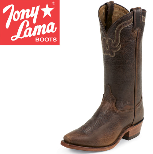 Tony Lama Bison Skin Boots