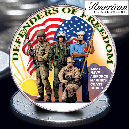 Defenders of Freedom Eisenhower Dollar