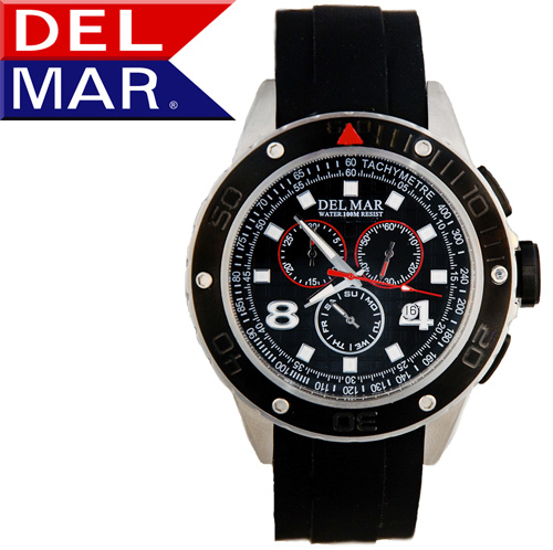 Del Mar® Rugged Swiss Chronograph Watch