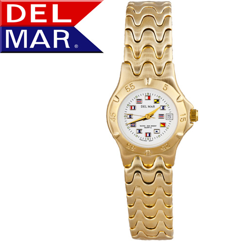 Del Mar® Ladies Nautical Dial Watch