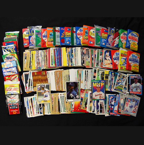 3 Decades of Baseball Cards