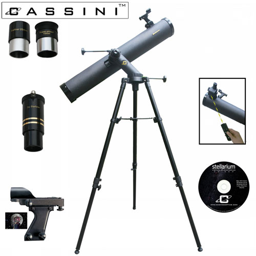 Tracker Reflector Telescope Kit + Electronic Focus - 1000 x 120