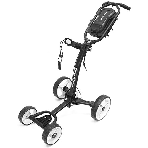 Black/White Flip-N-Go 4-Wheel Golf Cart