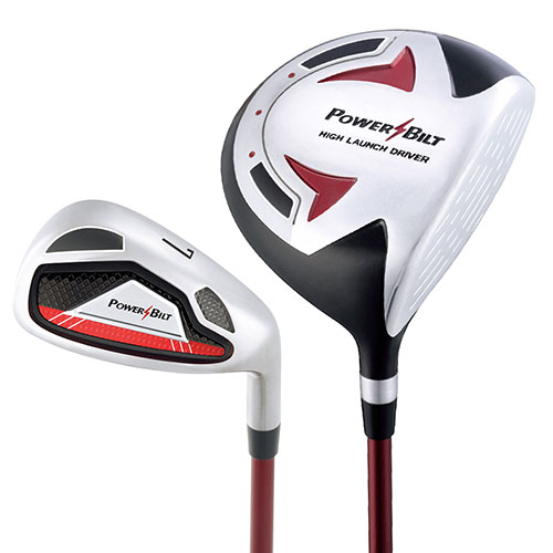 12+ year old Powerbilt Jr. Golf Set - Red