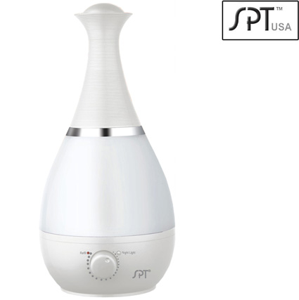 Ultrasonic Humidifier with Fragrance Diffuser (White)